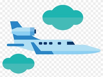 Airplane Aircraft Clip Art - Airplane