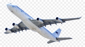 Airplane Aircraft Takeoff Clip art - Passenger Airplane 