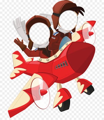 Airplane Birthday Party Image Illustration - dee pennant 