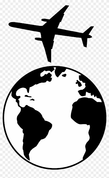 Airplane Clipart Black And White Free Images - Women's Voices For The Earth