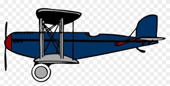 Airplane Clipart Clip Art Library - Biplane Clipart
