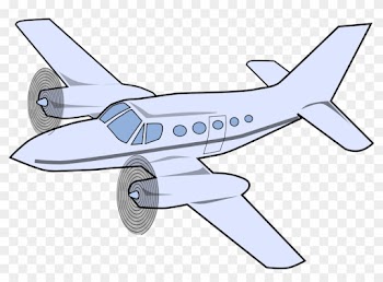 Airplane Clipart No Background - Plane Clipart Transparent Background