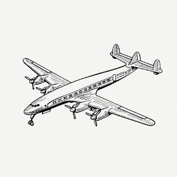 Airplane drawing, vehicle vintage illustration | Free PSD - rawpixel