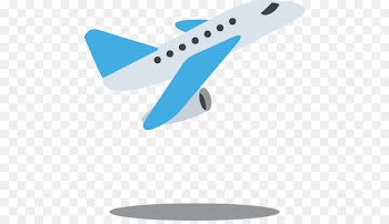 Airplane Emoji Text messaging SMS Emoticon - thinking man 