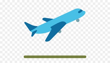 Airplane Flight Air travel Emoji Clip art -  