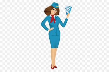 Airplane Flight attendant Clip art Vector graphics Portable Network Graphics - airplane 
