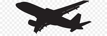 Airplane Flight Ted Striker Film Author - Plane Silhouette PNG Clip Art 