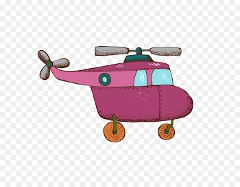 Airplane Helicopter Aircraft - Painted red airplane 