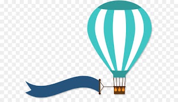 Airplane Hot air balloon Flight - Balloon flag 