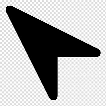 Airplane Line Angle Point Black and white, Mouse Cursor transparent background PNG clipart