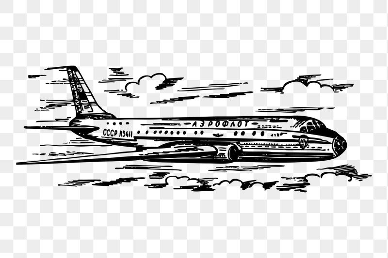 Airplane png sticker illustration, transparent | Free PNG - rawpixel