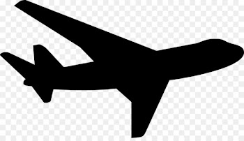 Airplane Silhouette Aircraft Clip art - Plane 