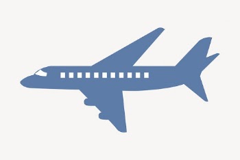 Airplane sticker, travel illustration psd. | Free PSD - rawpixel