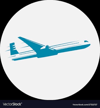 Airplane vector image