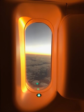 Airplane Window View of Clouds · Free Stock Photo