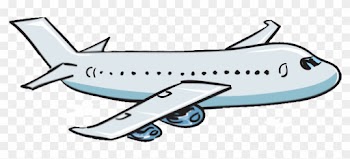 Airplane With Banner Clipart Transparent - Transparent Background Plane Clipart