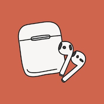 Airpods clipart, gadget cute doodle | Free Vector Illustration - rawpixel