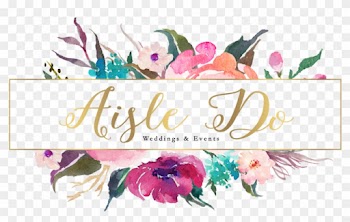 Aisle Do, Weddings &amp; Events - Floral Turquoise Pink Watercolor Bouquet Throw Pillow