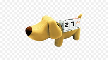 Akita Puppy Calendar Creativity Desk - Creative dog 