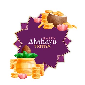 Akshaya tritiya concept Free Vector