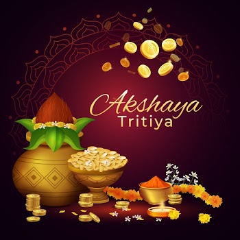 Akshaya tritiya concept Free Vector