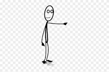 Al Pointing To The Right Png Images - Im Sorry With Flower From Him To Her Card