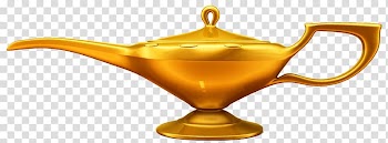 Aladdin Fairy tale, gold transparent background PNG clipart