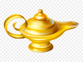 Aladdin Oil lamp Royalty-free Genie Lantern - aladdin ornament 