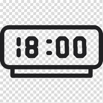 Alarm clock, bedside clock, clock, digital clock, flip clock ...