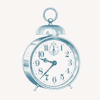 Alarm clock clipart, vintage object | Free PSD Illustration - rawpixel