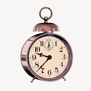 Alarm clock collage element, object | Free PSD Illustration - rawpixel