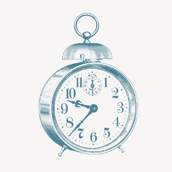 Alarm clock collage element, vintage | Free Vector Illustration - rawpixel
