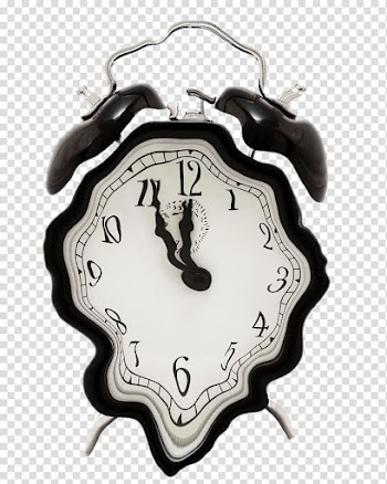 Alarm clock, creative twist alarm transparent background PNG clipart