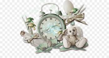 Alarm clock Picture frame - Watches and bunny 