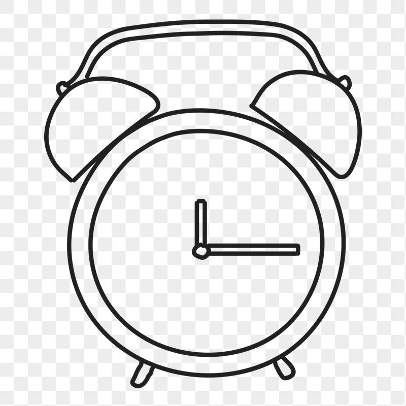 Alarm clock png sticker, object, | Free PNG Illustration - rawpixel