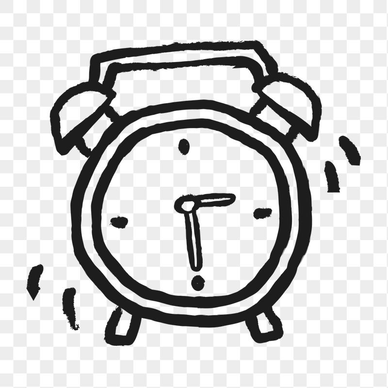 Alarm clock png sticker, object | Free PNG Illustration - rawpixel