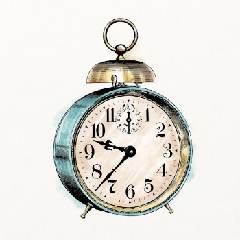 Alarm clock watercolor, object illustration, | Free Photo Illustration - rawpixel