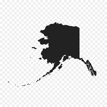 Alaska Vector Map - map 