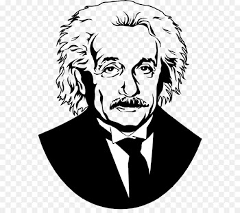 Albert Einstein Scientist Silhouette - Einstein 
