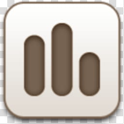 Albook extended sepia , brown and white line icon illustration transparent background PNG clipart