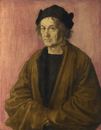 Albrecht Dürer - Portrait of Dürer's | Free Photo - rawpixel