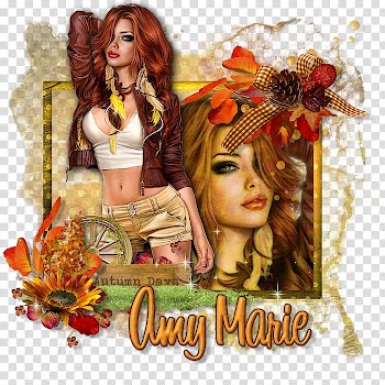 Album cover montage, Autumn Beauty transparent background PNG clipart
