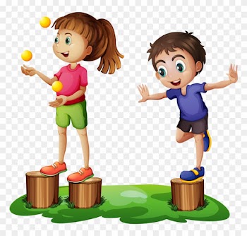 Album - Girl Juggling Cartoon