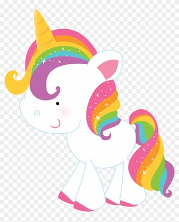 Album - Rainbow Unicorn Clipart