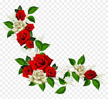 Album - Rose Border Clip Art