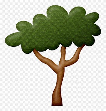 Album - Zoo Tree Clipart
