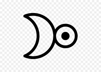 Alchemical symbol Alchemy Moon Sign - symbol 