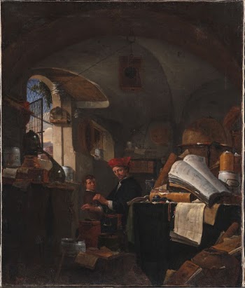 Alchemist in his laboratory | Free Photo - rawpixel