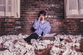 Alcholic Depressed Woman Free Photo 