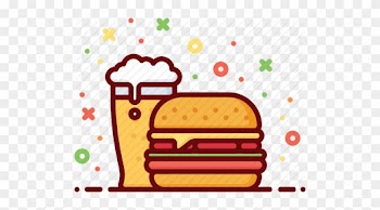 Alcohol Drink Fast Food - Beer And Food Icon